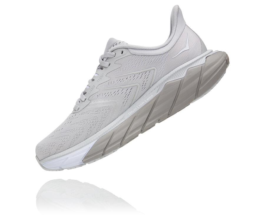 Running Shoes Womens - Hoka One One Arahi 5 - Grey - TCVDJXZ-64